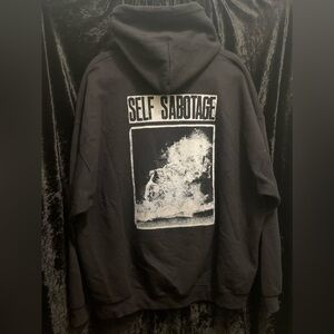 Self Sabotage Band Pullover Hoodie
